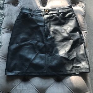 Leather Skirt